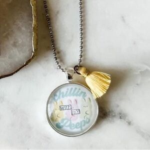 🆕 Peeps Silver Necklace - Plunder